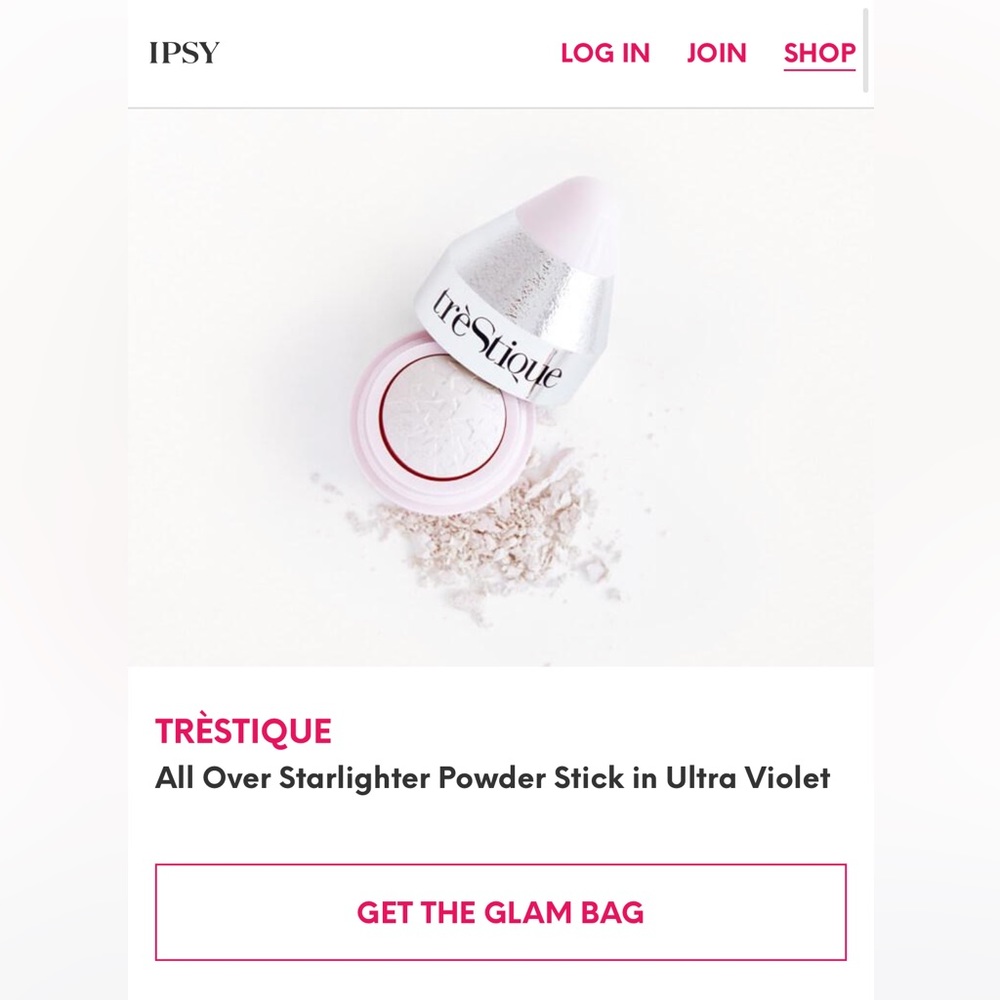 Trestique all over starlighter powder stick